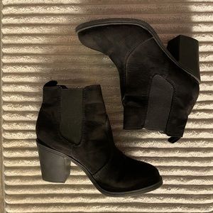 H&M suede ankle boots